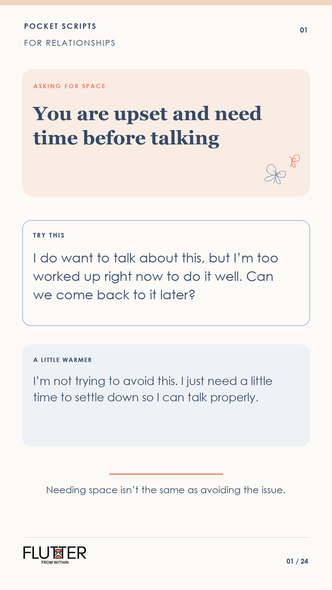 For Relationships card 1