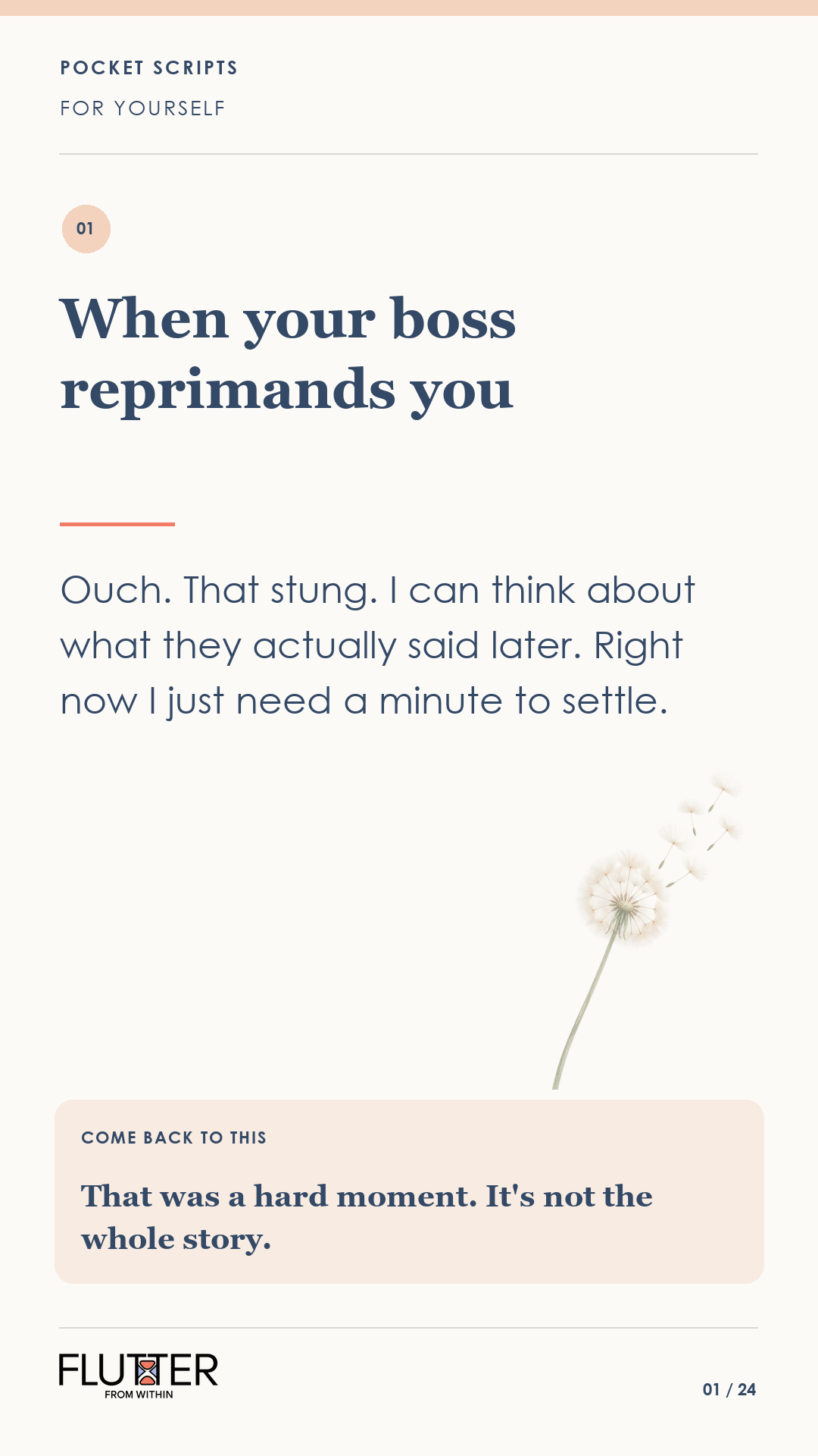 For Yourself card 1